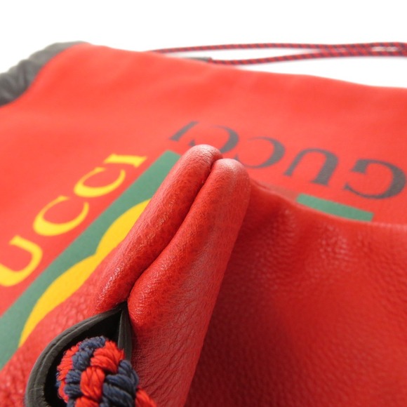 Gucci Drawstring Backpack Leather - Picture 10 of 10
